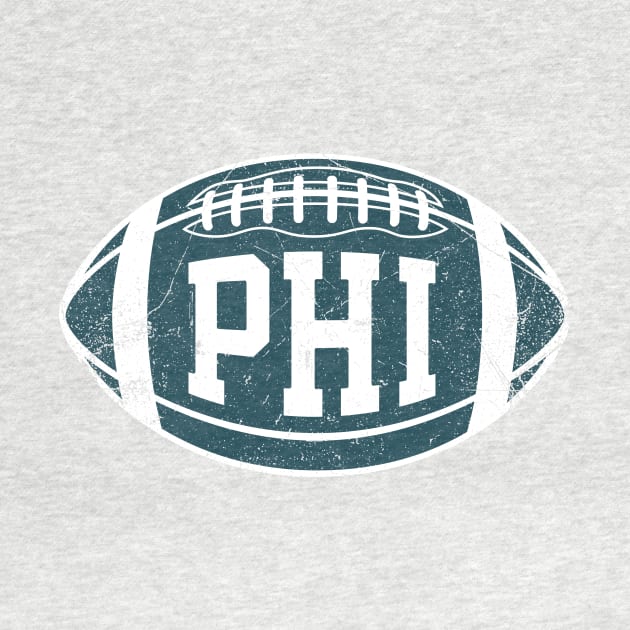 PHI Retro Football - White/Midnight by KFig21